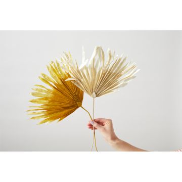 Studio About Papierblume Palm Ocker