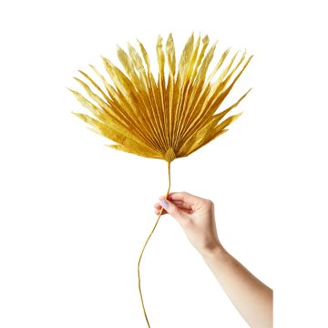 Studio About Papierblume Palm Ocker