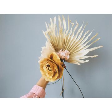Studio About Papierblume Palm Sand