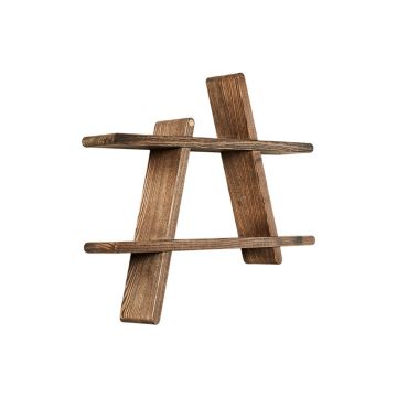 Andersen Furniture Kleines Regal aus geräuchertem geöltem Eschenholz