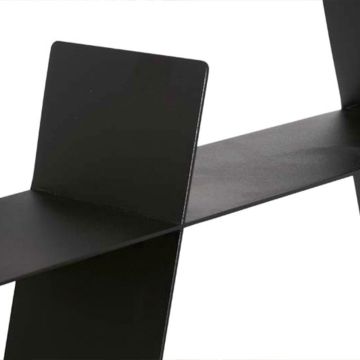 Andersen Furniture Kleines A-Regal Schwarz Stahl