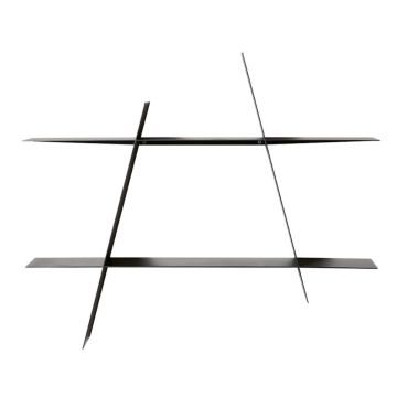 Andersen Furniture Großes A-Regal Schwarz Stahl