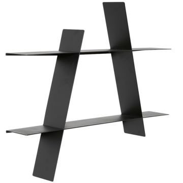 Andersen Furniture Großes A-Regal Schwarz Stahl