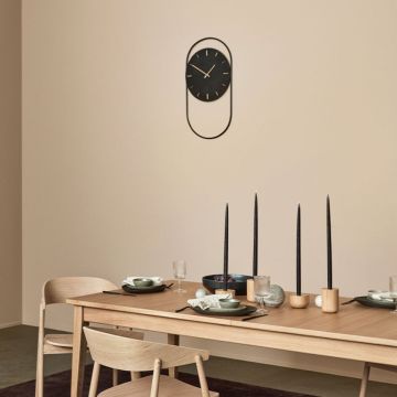 Andersen Furniture A Wall Wanduhr Schwarze Eiche