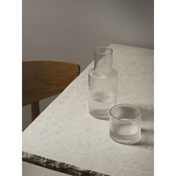 Ferm Living Ripple Karaffen-Set Klein