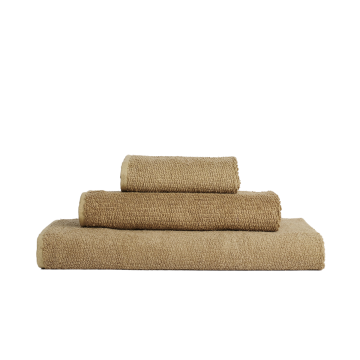 Aiayu Leinen Handtuch Safran