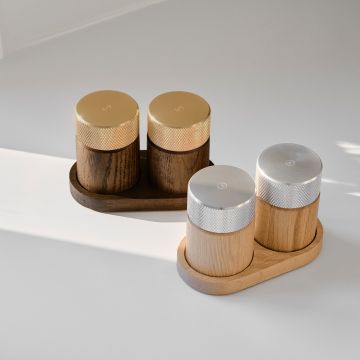 Gejst Sina Salz- und Pfeffermühle Eiche/ Stahl