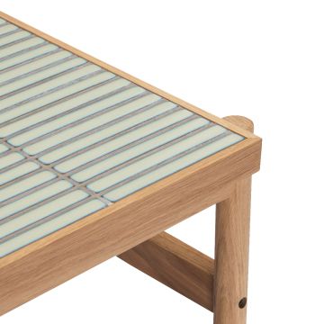 Hübsch Fliesenseitentisch Mint & Natur