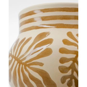 House Doctor Pflanzentopf Ivy Beige