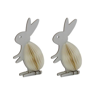 House Doctor Dekoration Rabb Reinweiß