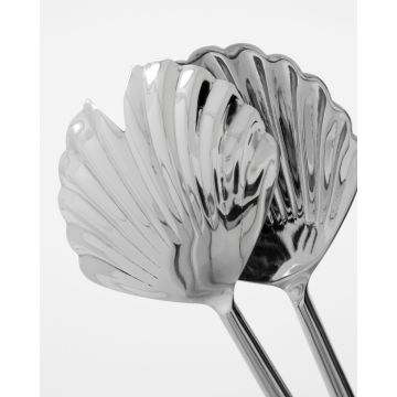 House Doctor Salatbesteck Fan Edelstahl