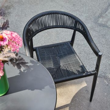 House Doctor Stuhl Coon Schwarz