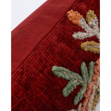 House Doctor Kissenbezug Nica Rot, Rosa