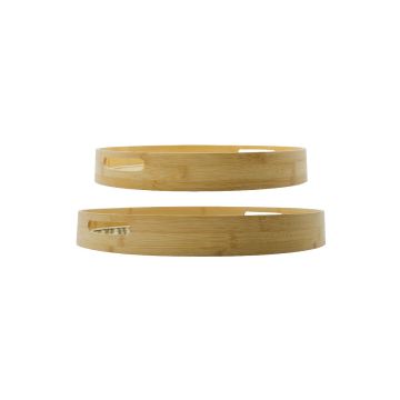 House Doctor Tablett Schwarz Natur