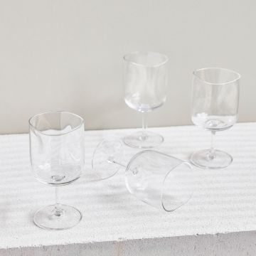 House Doctor Weingläser Sand Klar