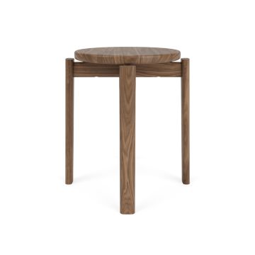 Audo Copenhagen Passage Hocker Walnuss