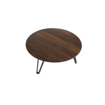 Muubs Couchtisch Space Smoked Ø90 Geräuchert