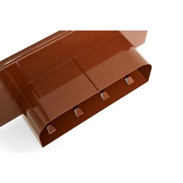 HAY Korpus Regal 4 Haken M ziegelrot