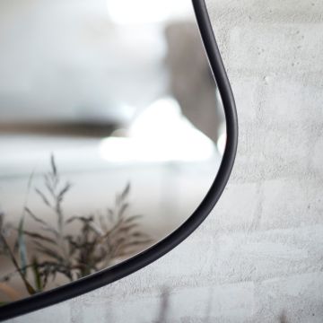 Muubs Wandspiegel Michigan M Schwarz