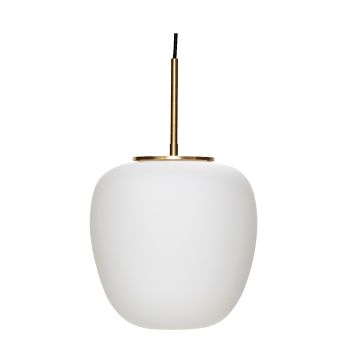 Hübsch Muse Pendel Ø25 Weiß