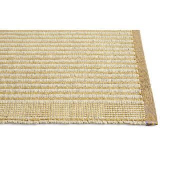 HAY Teppich Türmatte 60x95 off white und lavendel