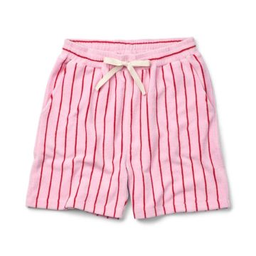 Bongusta Naram Gestrickte Shorts - Baby Pink & Ski Patrol