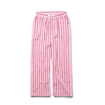 Bongusta Naram Gestrickte Hose - baby pink & ski patrol