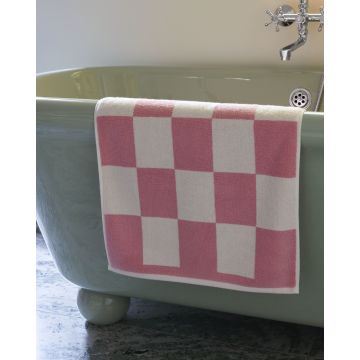 HAY Check Badematte Cappuccino