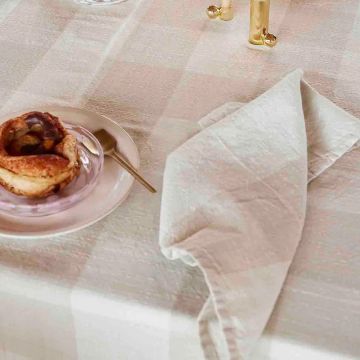 OYOY Schach Servietten Clay 2er-Pack