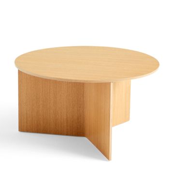 HAY Slit Tisch Holz Rund Eiche XL