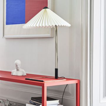 HAY Matin Tischlampe L Weiß