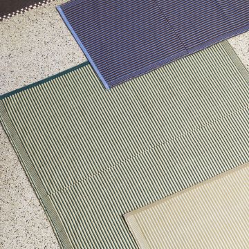 HAY Teppich Bodenteppich Chestnut/Blue