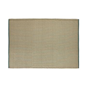 HAY Teppich Bodenteppich Schwarz/Grün