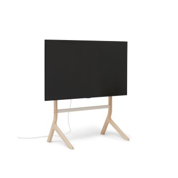 Pedestal Hopper TV Ständer Light Oak
