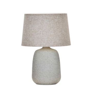 House Doctor Tana Tischlampe inkl. Lampenschirm, Rohweiß