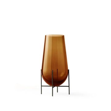 Audo Copenhagen Echasse Vase S Amber / Bronzed Brass