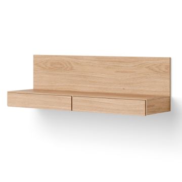 New Works Tana Wandmontiertes Medienmodul Eiche