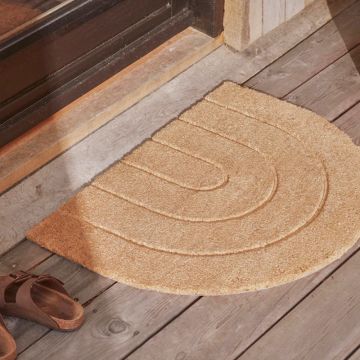 OYOY Regenbogen Türmatte Natur