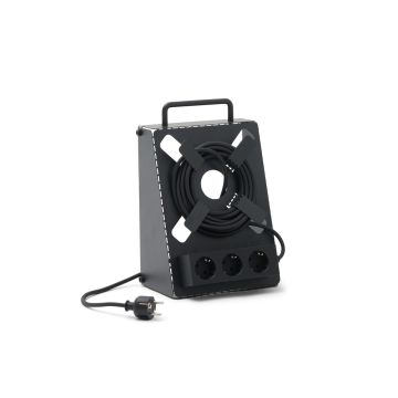 Pedestal Power Bar 2 meter Kohle