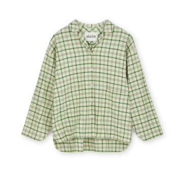 Aiayu Schlafanzug Hemd Karo