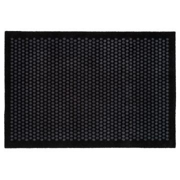 Tica Copenhagen Matte/Teppich Dot Schwarz/Grau 130x90 cm