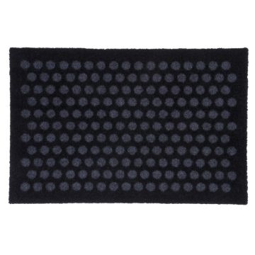 Tica Copenhagen Punkt Schmutzmatte Schwarz/Grau 40x60 cm