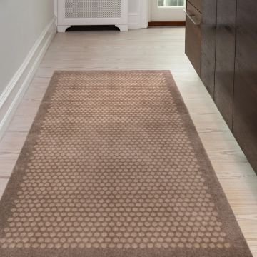 Tica Copenhagen Bodenmatte Dots Sand 90 x 200 cm