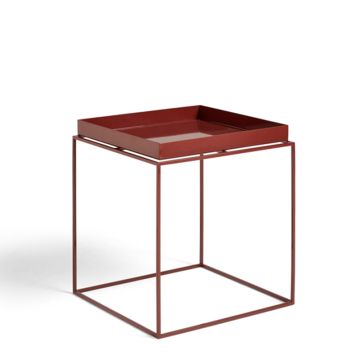 HAY Tray Table M Tisch Schokolade
