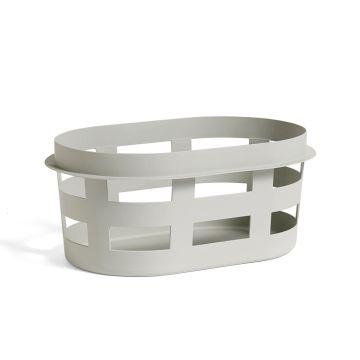 HAY Wäschekorb Hellgrau Small
