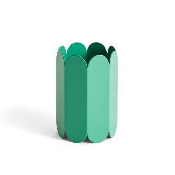 HAY Arcs Vase Grün Klein