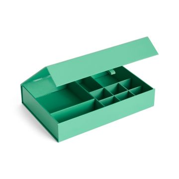 HAY Farbe Aufbewahrungs Schmuckkasten Smaragdgrün