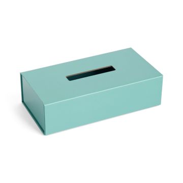 HAY Farbige Aufbewahrungsbox für Taschentücher Ozeanblau