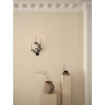 STOFF Nagel Wandhalterung Schwarz