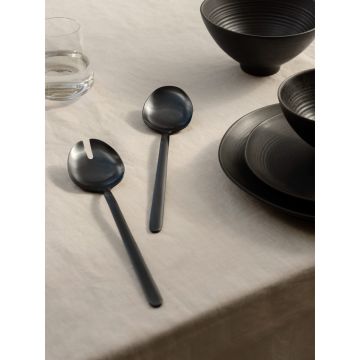 Blomus Salatbesteck Schwarz